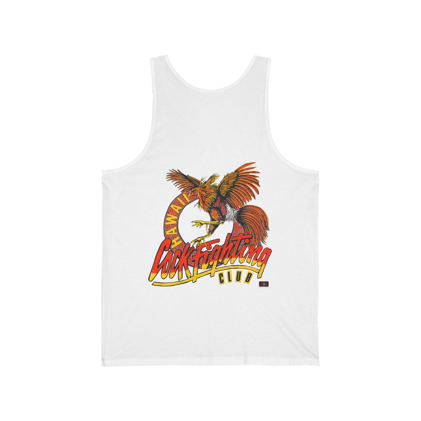 Hawaiian Strength Cockfighting Club Hawaii Unisex Jersey Tank
