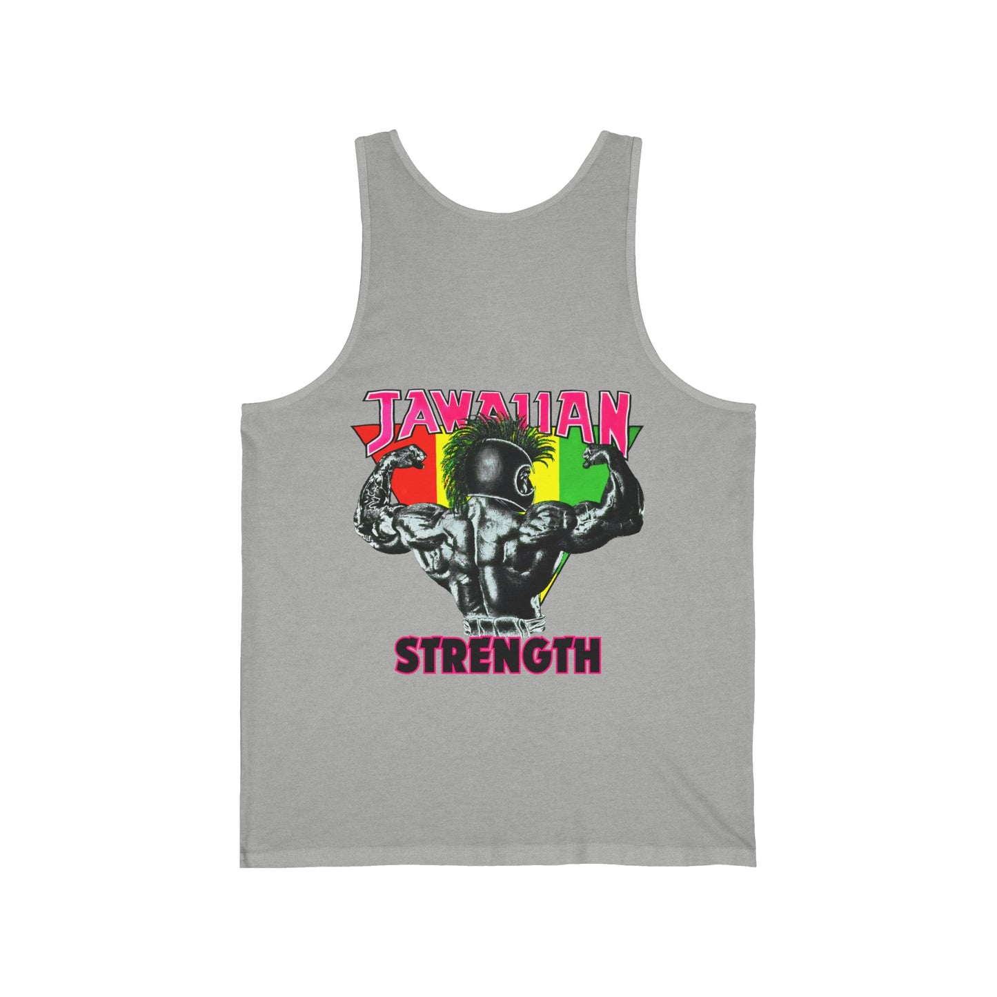 Jawaiian Strength Jawaiian Strenght Vintage Design 90s New Print Unisex Jersey Tank