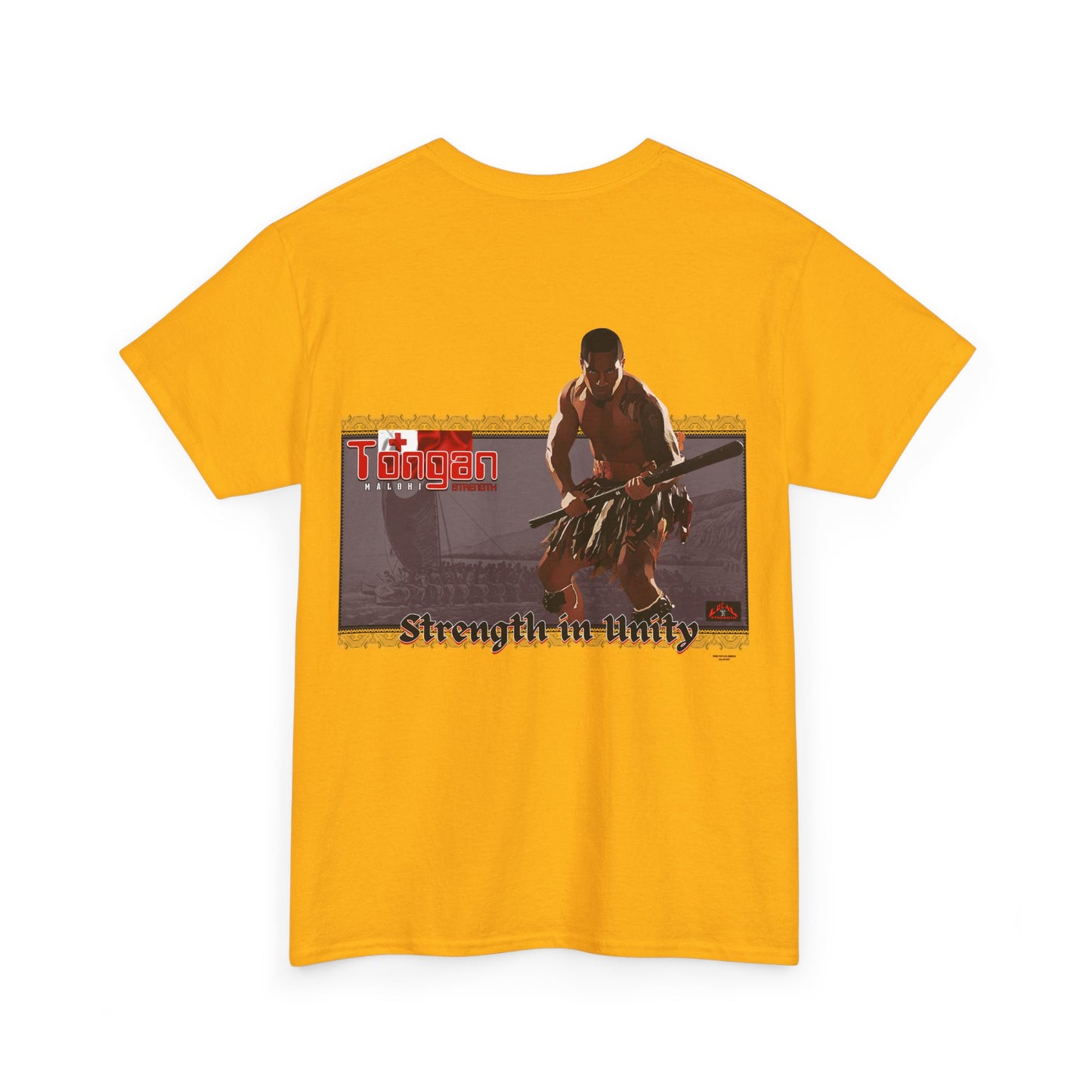 Local Strength Tongan Strength Malohi Stregnth in Unity Unisex Heavy Cotton Tee