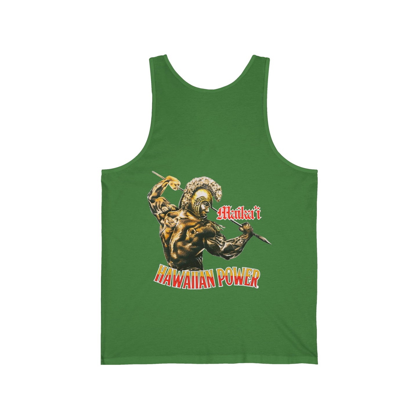 Hawaiian Strength Maika'i Hawaiian Power Vintage Design 90s New Print Unisex Jersey Tank