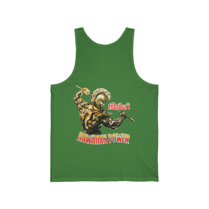 Hawaiian Strength Maika'i Hawaiian Power Vintage Design 90s New Print Unisex Jersey Tank