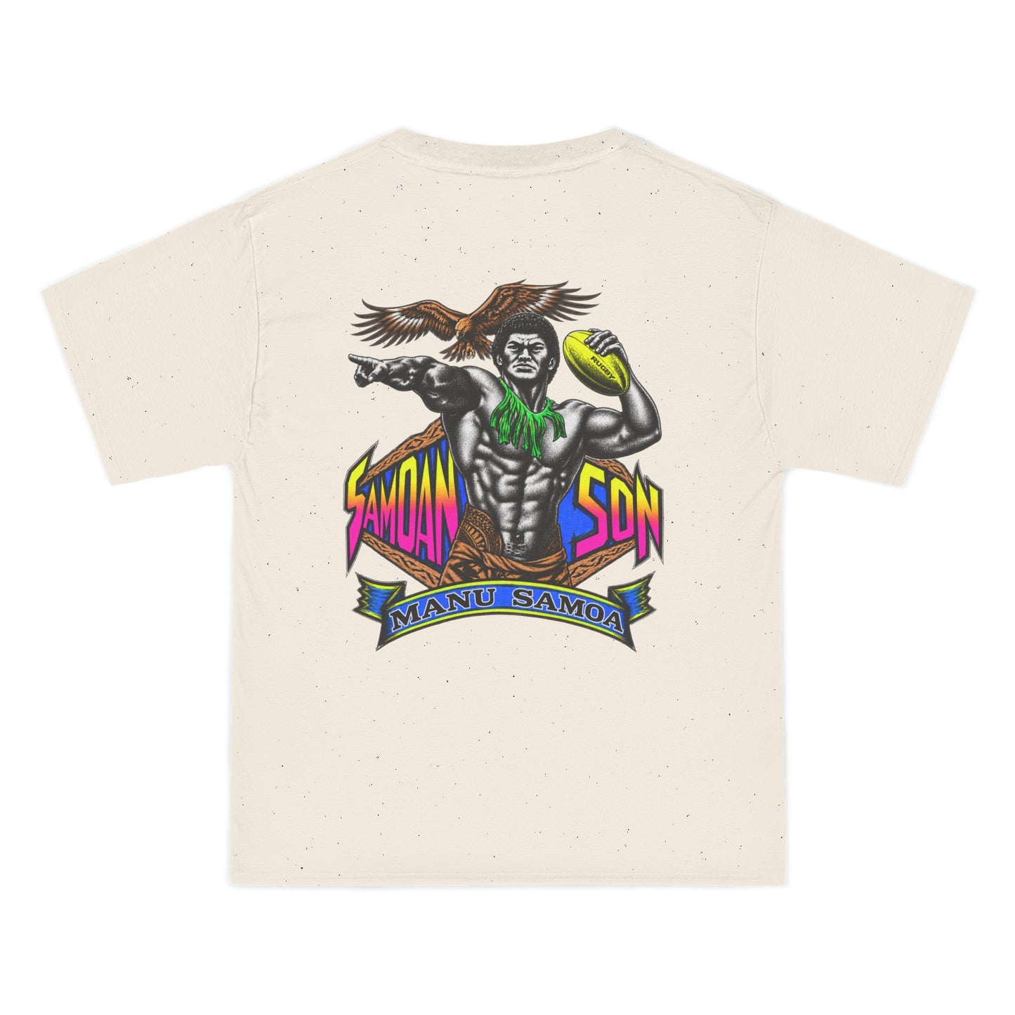 Samoan Strength Samoan Son Manu Samoa Beefy-T®  Short-Sleeve T-Shirt