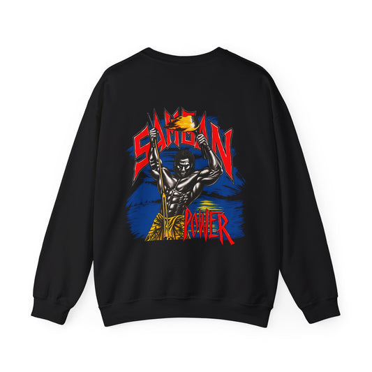 Samoan Strength Samoan Power Unisex Heavy Blend™ Crewneck Sweatshirt