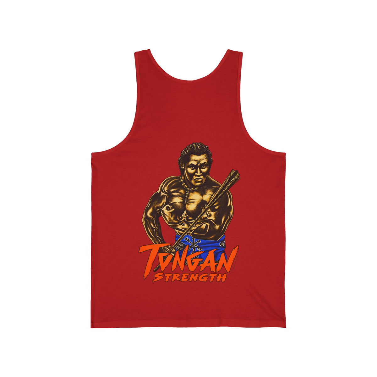 Local Strength Tongan Strength Unisex Jersey Tank