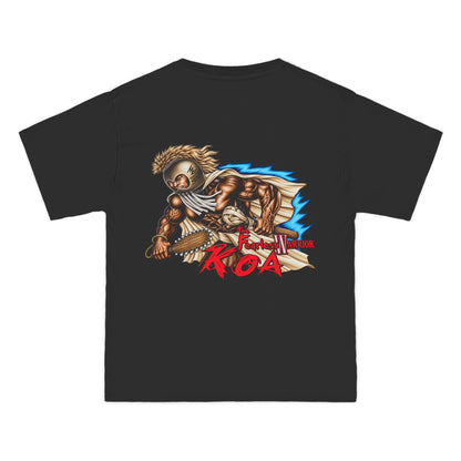 Hawaiian Strength The Fearless Warrior Koa Beefy-T®  Short-Sleeve T-Shirt