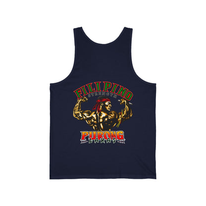 Filipino Strength Purong Lakas Unisex Jersey Tank