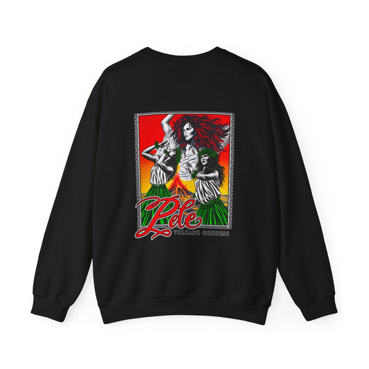Hawaiian Strength Pele Volcano Goddess Unisex Heavy Blend™ Crewneck Sweatshirt