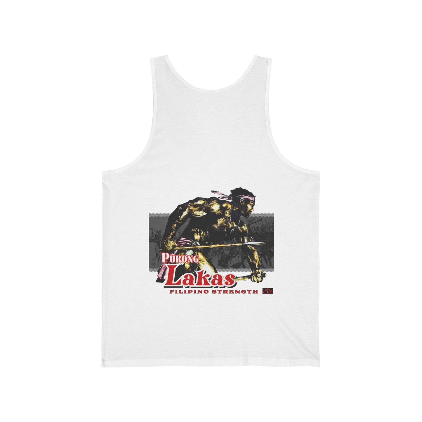 Filipino Strength Purong Lakas Filipino Strength Unisex Jersey Tank