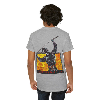 Chamorro Warrior Guam The Champions Of The Land Vintage Design 90s New Print Unisex Heavy Cotton Tee