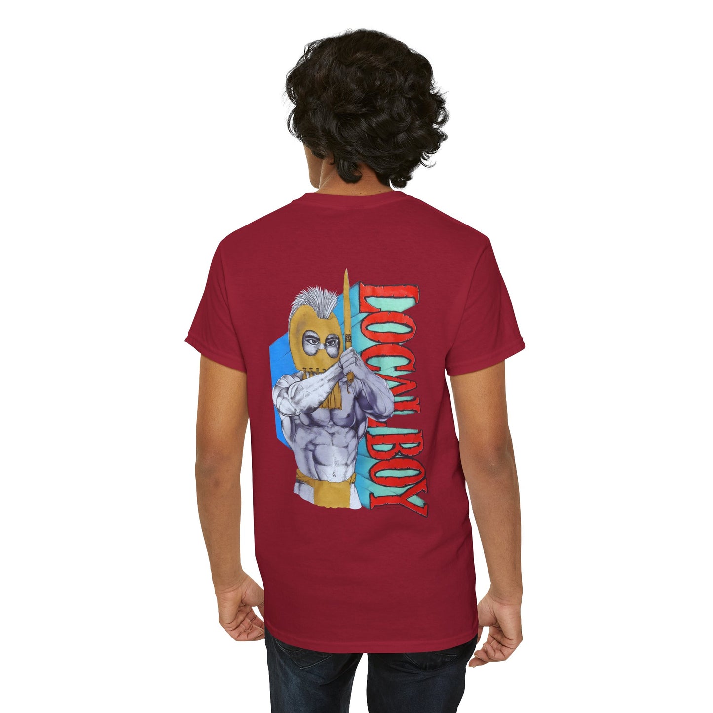 Hawaiian Strength Local Boy Vintage Design 90s New Print Unisex Heavy Cotton Tee