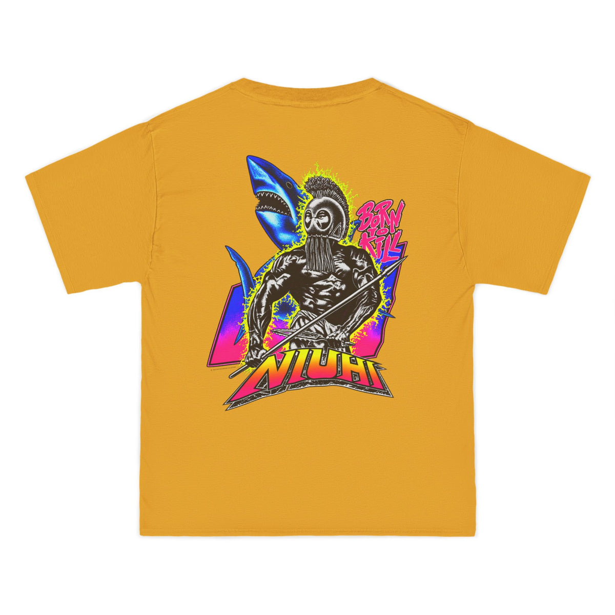 Hawaiian Strength Niuhi Born To Kill Beefy-T®  Short-Sleeve T-Shirt