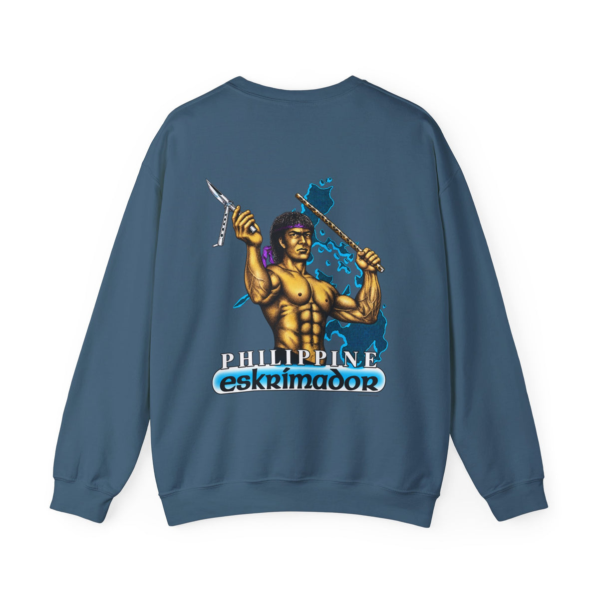 Filipino Strength Philippine Eskrimador Unisex Heavy Blend™ Crewneck Sweatshirt