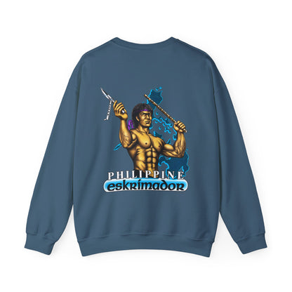 Filipino Strength Philippine Eskrimador Unisex Heavy Blend™ Crewneck Sweatshirt