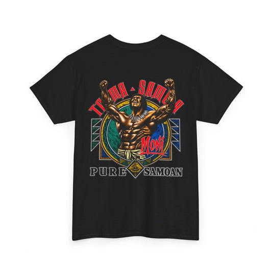 Samoan Strength Pure Samoan Tama Samoa Unisex Heavy Cotton Tee