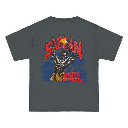 Samoan Strength Samoan Power Vintage Design 90s New Print Beefy-T®  Short-Sleeve T-Shirt