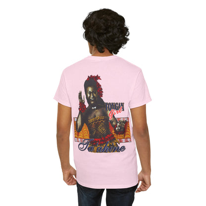 Local Strength Tongan Girl Ta'ahine Vintage Design 90s New Print Unisex Heavy Cotton Tee