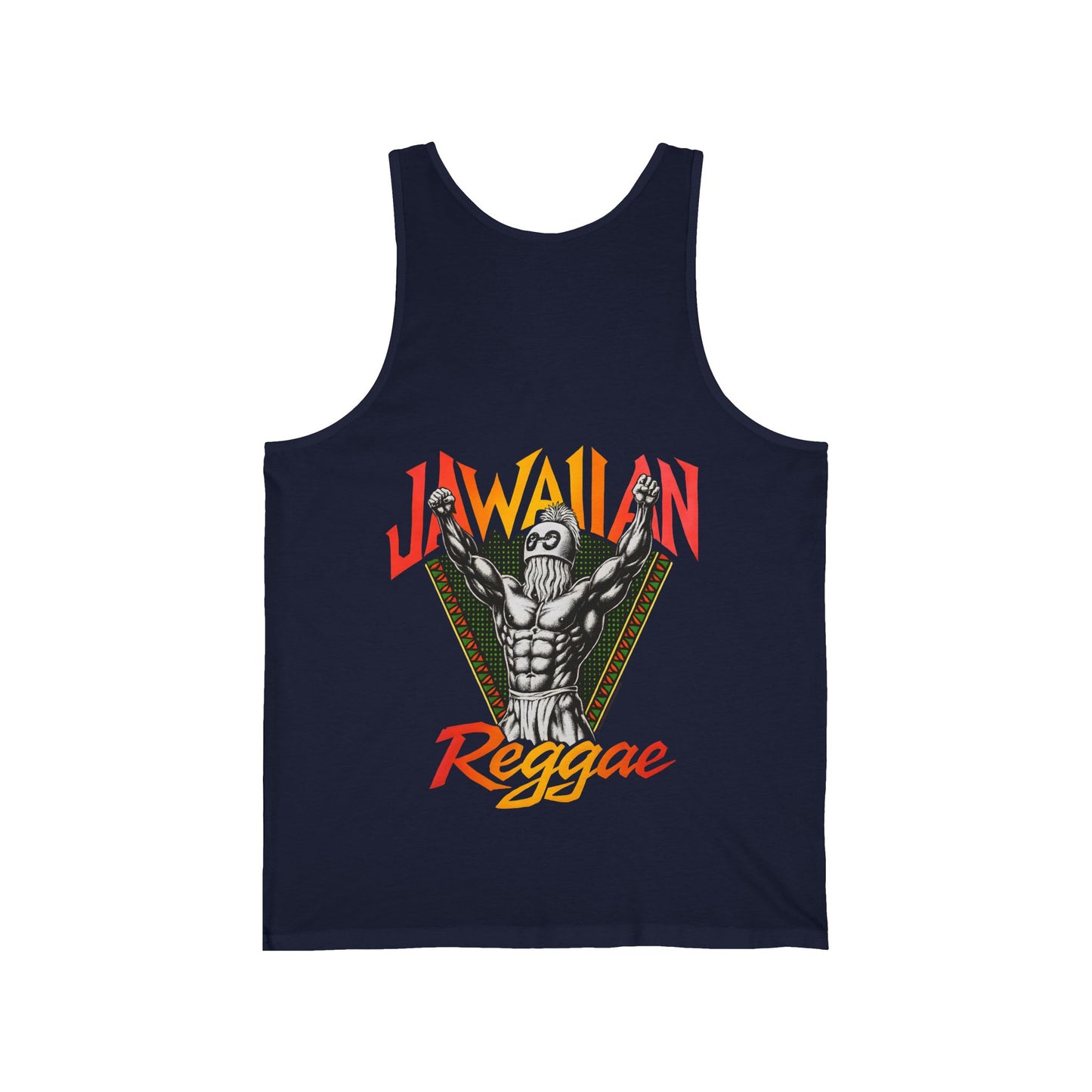 Jawaiian Strength Jawaiian Reggae Vintage Design 90s New Print Unisex Jersey Tank