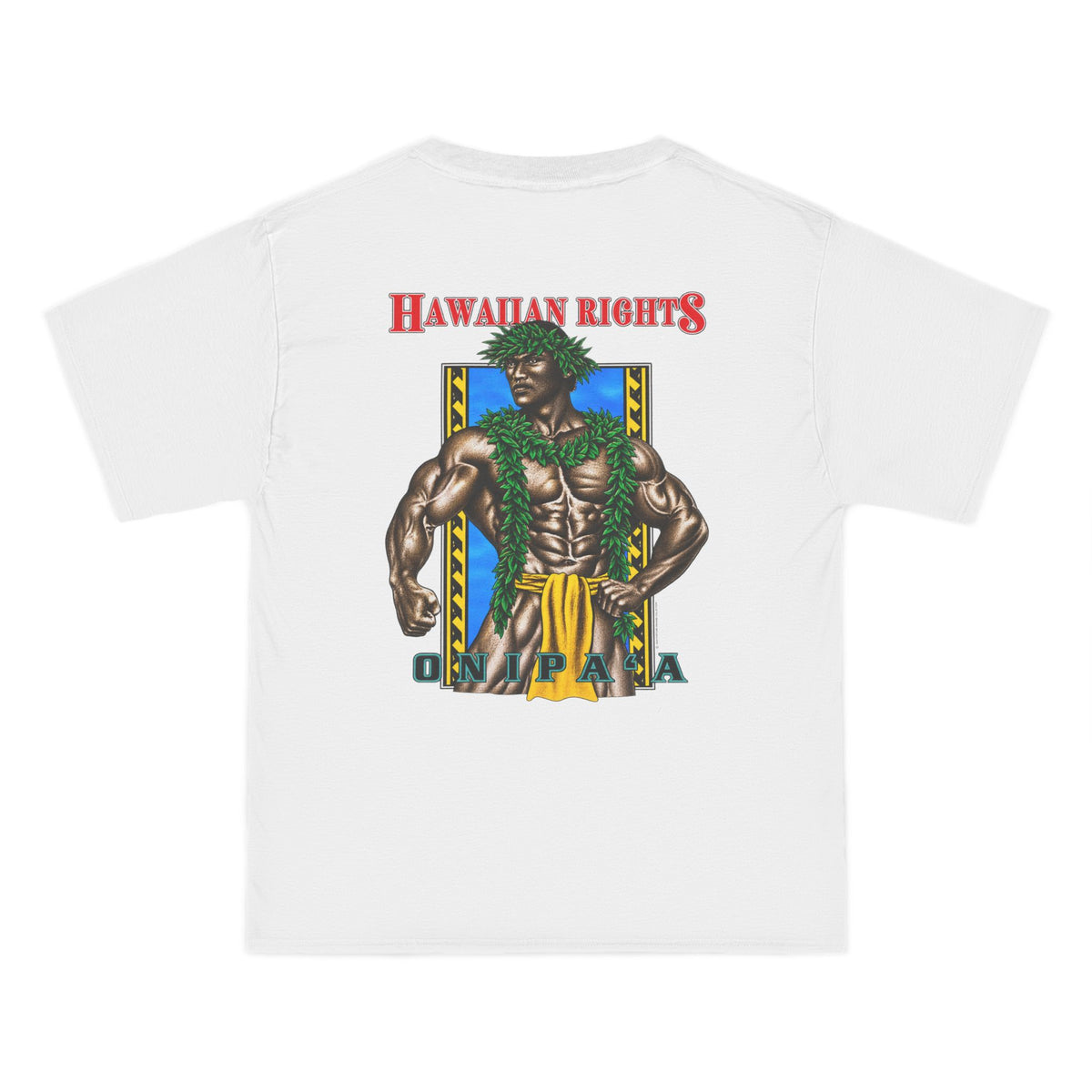 Hawaiian Strength Onipa’a Hawaiian Rights Beefy-T®  Short-Sleeve T-Shirt