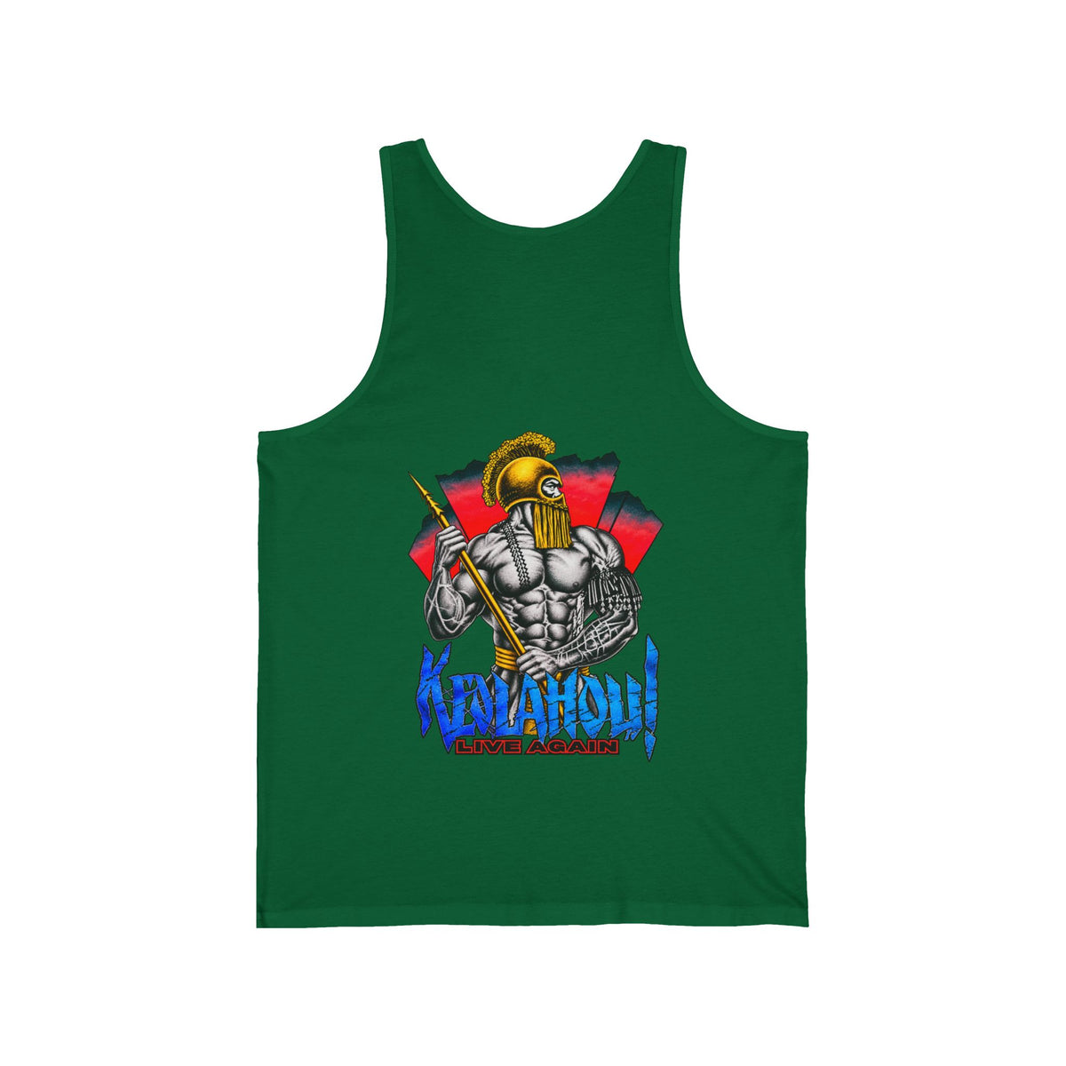 Hawaiian Strength Keolahou Live Again Unisex Jersey Tank