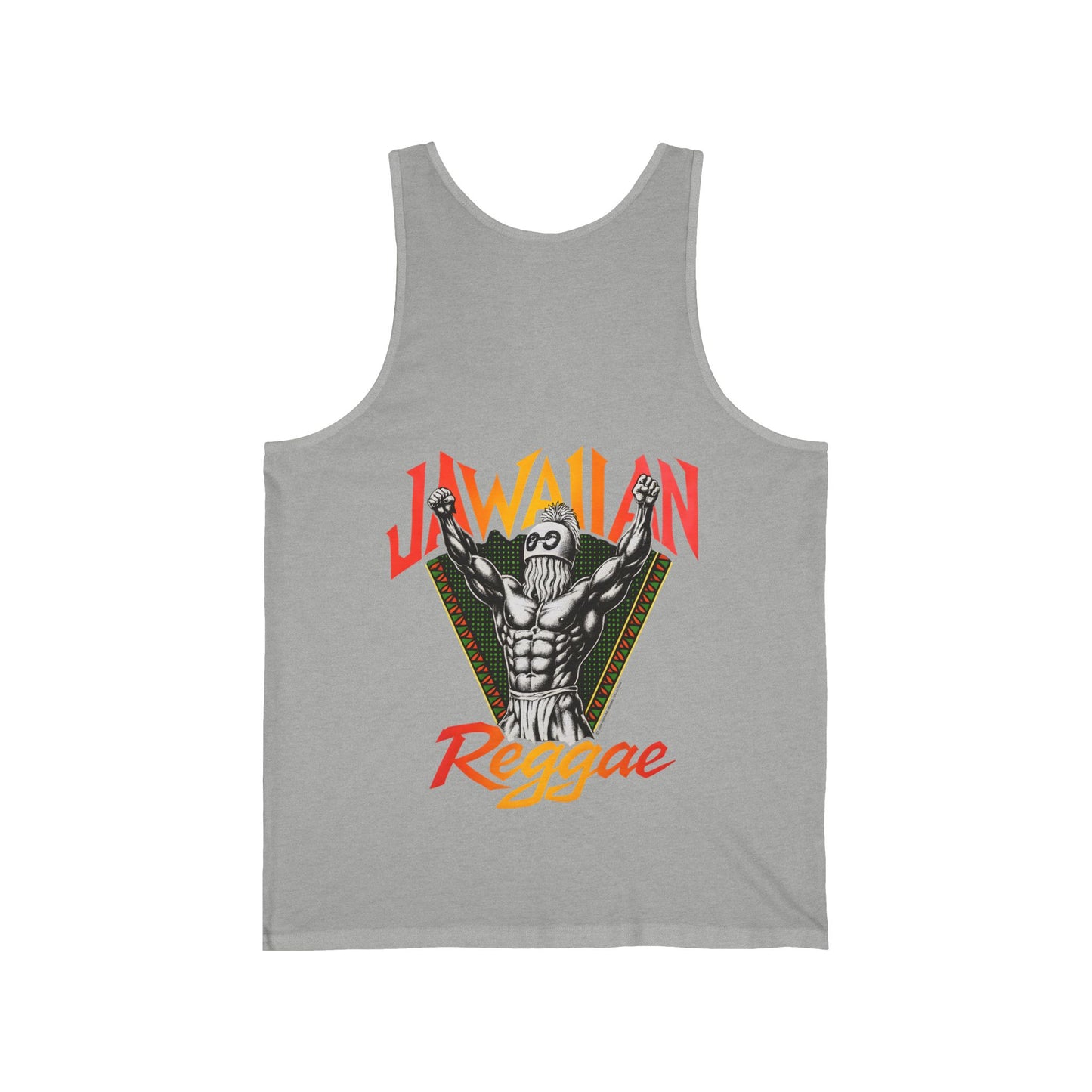 Jawaiian Strength Jawaiian Reggae Vintage Design 90s New Print Unisex Jersey Tank