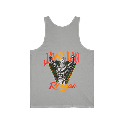 Jawaiian Strength Jawaiian Reggae Vintage Design 90s New Print Unisex Jersey Tank