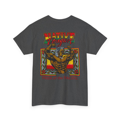 Local Strength Native Tongan Pride of the Pacific Vintage Designs 90s New Print Unisex Heavy Cotton Tee