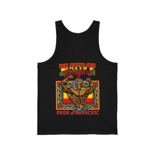 Local Strength Native Tongan Pride of the Pacific Unisex Jersey Tank