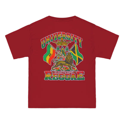 Jawaiian Strength University Reggae In Jah We Trust Vintage Design 90s New Print Beefy-T®  Short-Sleeve T-Shirt