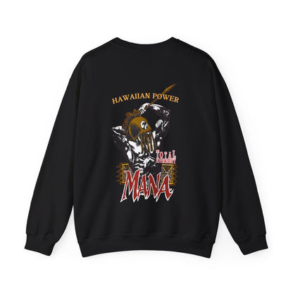 Hawaiian Strength Hawaiian Power Mana Total Sovereignty Vintage Design 90s New Print Unisex Heavy Blend™ Crewneck Sweatshirt