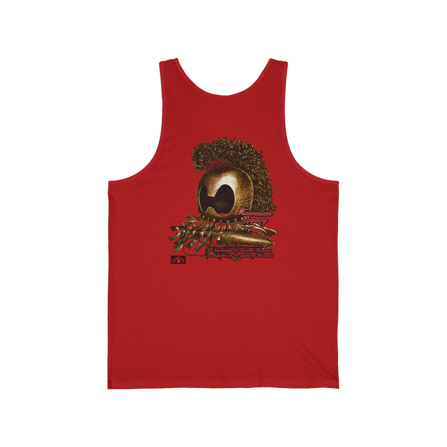 Hawaiian Strength Hawaiian Legacy Strength and Dominance Unisex Jersey Tank