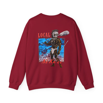 Hawaiian Strength Local Boy No Ka'oi Vintage Design 90s New Print Unisex Heavy Blend™ Crewneck Sweatshirt