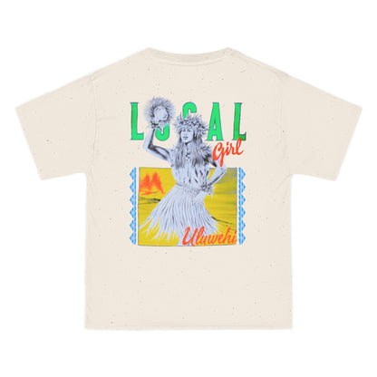Hawaiian Strength Local Girl Uluwehi Vintage Design 90s New Print Beefy-T®  Short-Sleeve T-Shirt