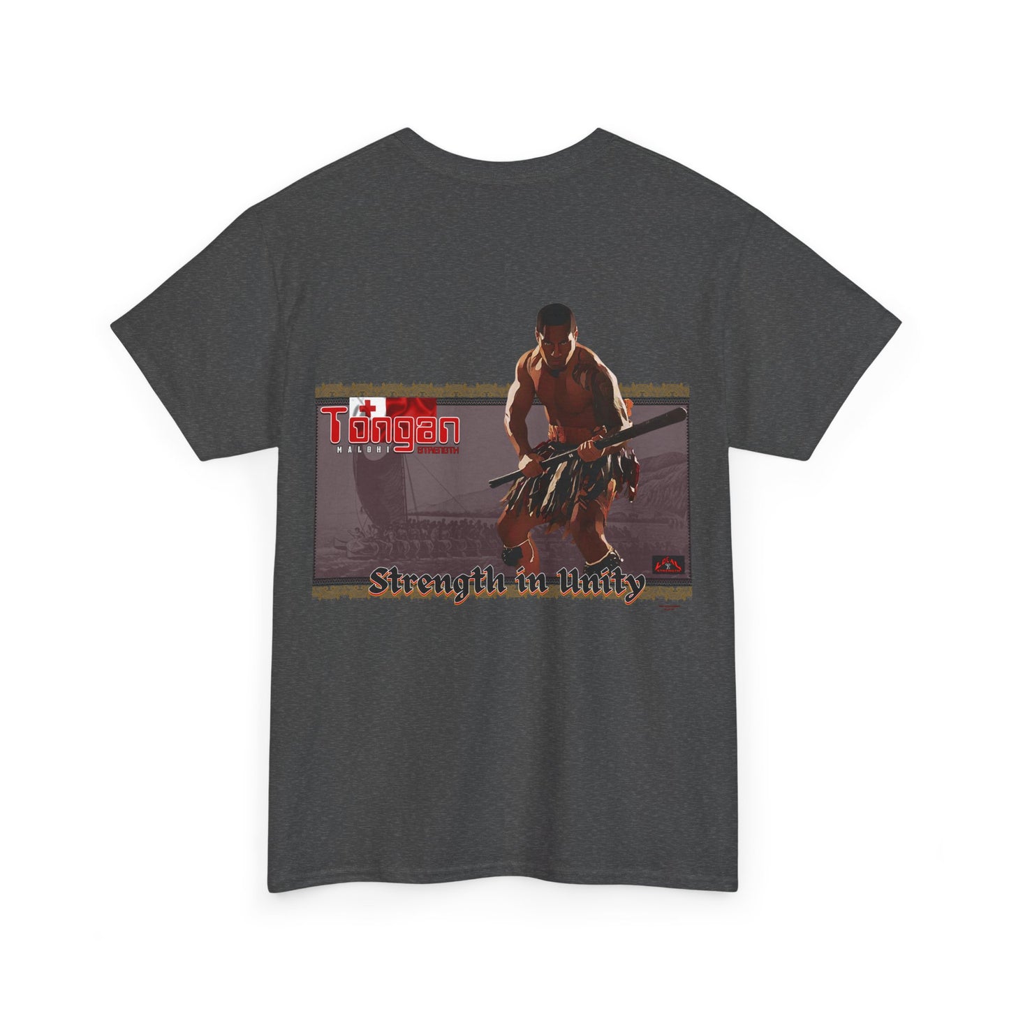 Local Strength Tongan Strength Malohi Stregnth in Unity Unisex Heavy Cotton Tee