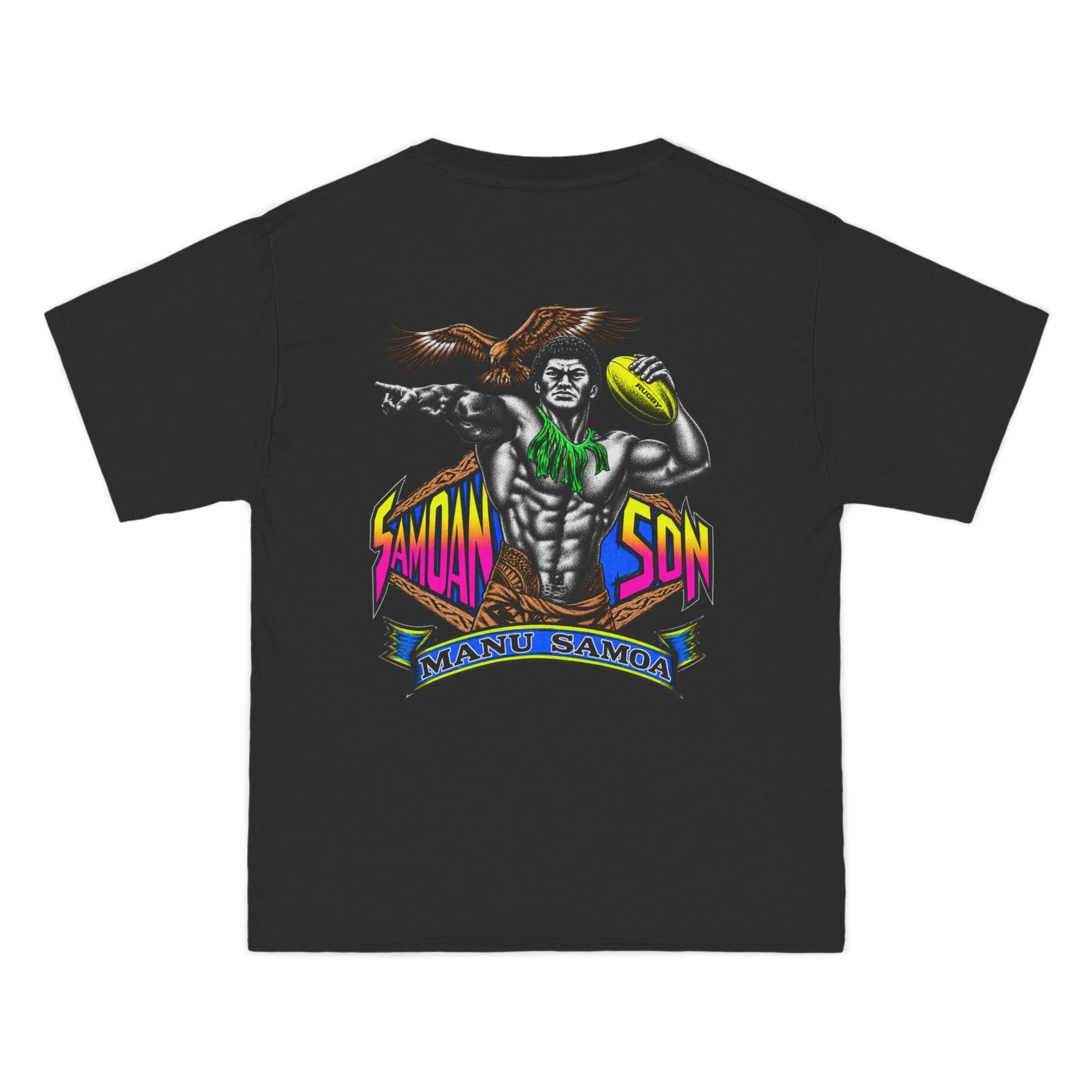 Samoan Strength Samoan Son Manu Samoa Beefy-T®  Short-Sleeve T-Shirt