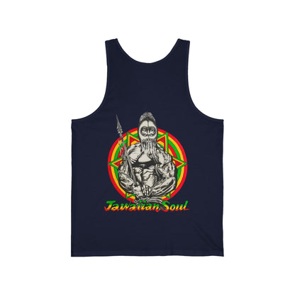 Jawaiian Strength Jawaiian Soul Vintage Design 90s New Print Unisex Jersey Tank