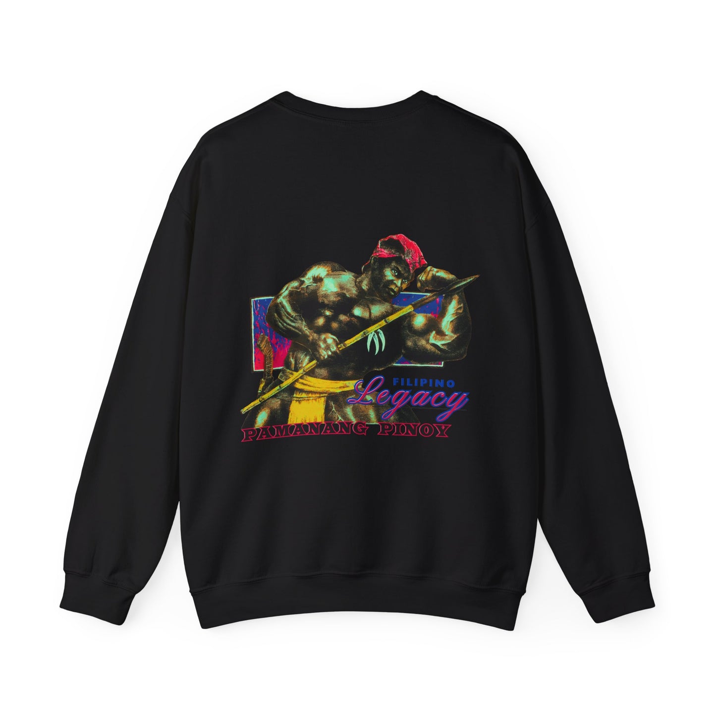 Filipino Strength Filipino Legacy Pamanang Pinoy Vintage Design 90s New Print Unisex Heavy Blend™ Crewneck Sweatshirt