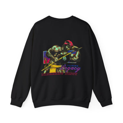 Filipino Strength Filipino Legacy Pamanang Pinoy Vintage Design 90s New Print Unisex Heavy Blend™ Crewneck Sweatshirt