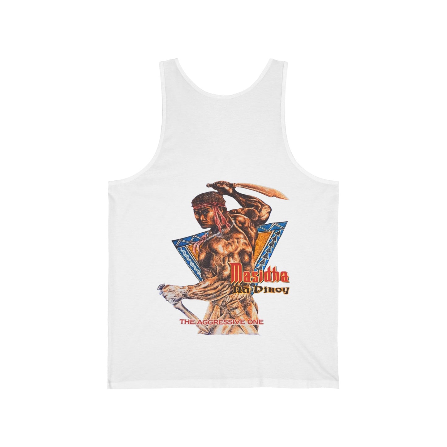 Filipino Strength Masidha na Pinoy The Aggressive One Vintage Design 90s New Print Unisex Jersey Tank