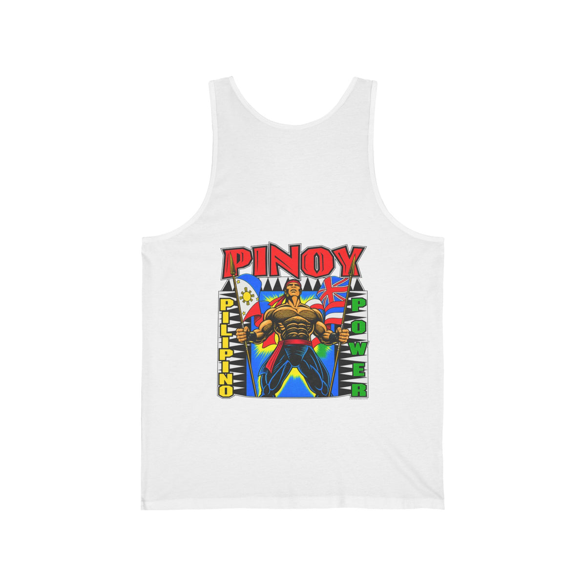 Filipino Strength Pinoy Pilipino Power Unisex Jersey Tank