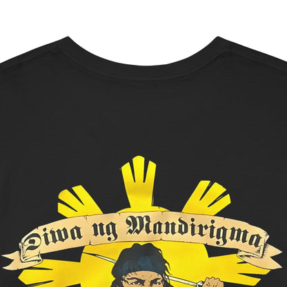Filipino Strength Spirit of the Warrior Diwa ng Mandirigma Vintage Design 90s New Print Unisex Heavy Cotton Tee