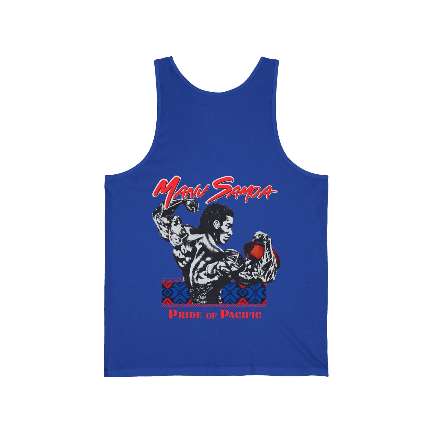 Samoan Strength Manu Samoa Pride of Pacific Vintage Design 90s New Print Unisex Jersey Tank