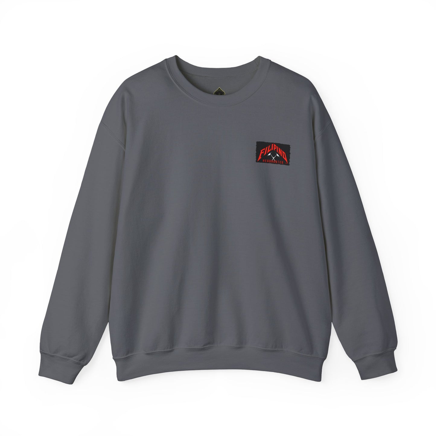 Filipino Strength Filipino Headhunter Igorot Warrior Unisex Heavy Blend™ Crewneck Sweatshirt
