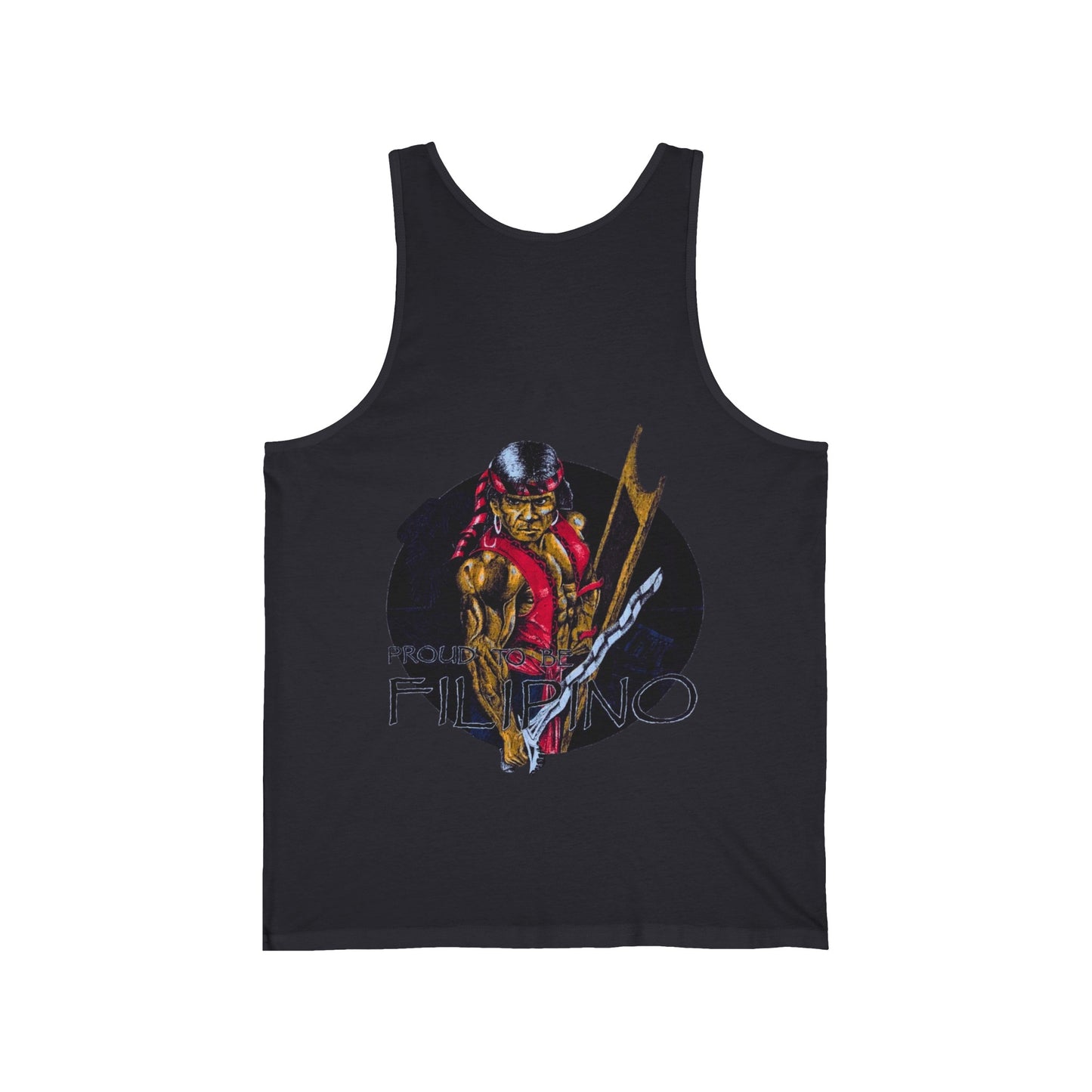Filipino Strength Proud To Be Filipino Vintage Design 90s New Print Unisex Jersey Tank