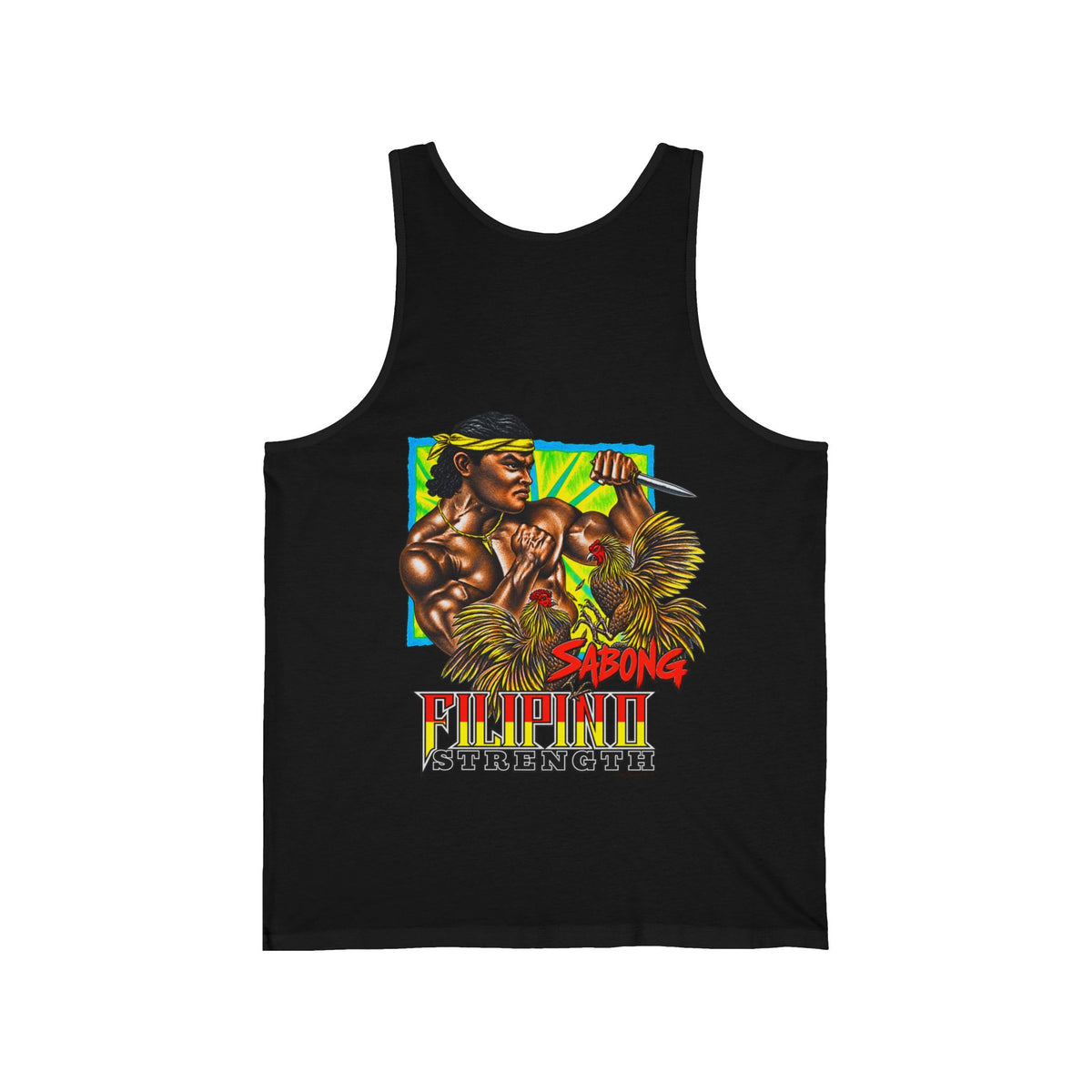 Filipino Strength Sabong Unisex Jersey Tank