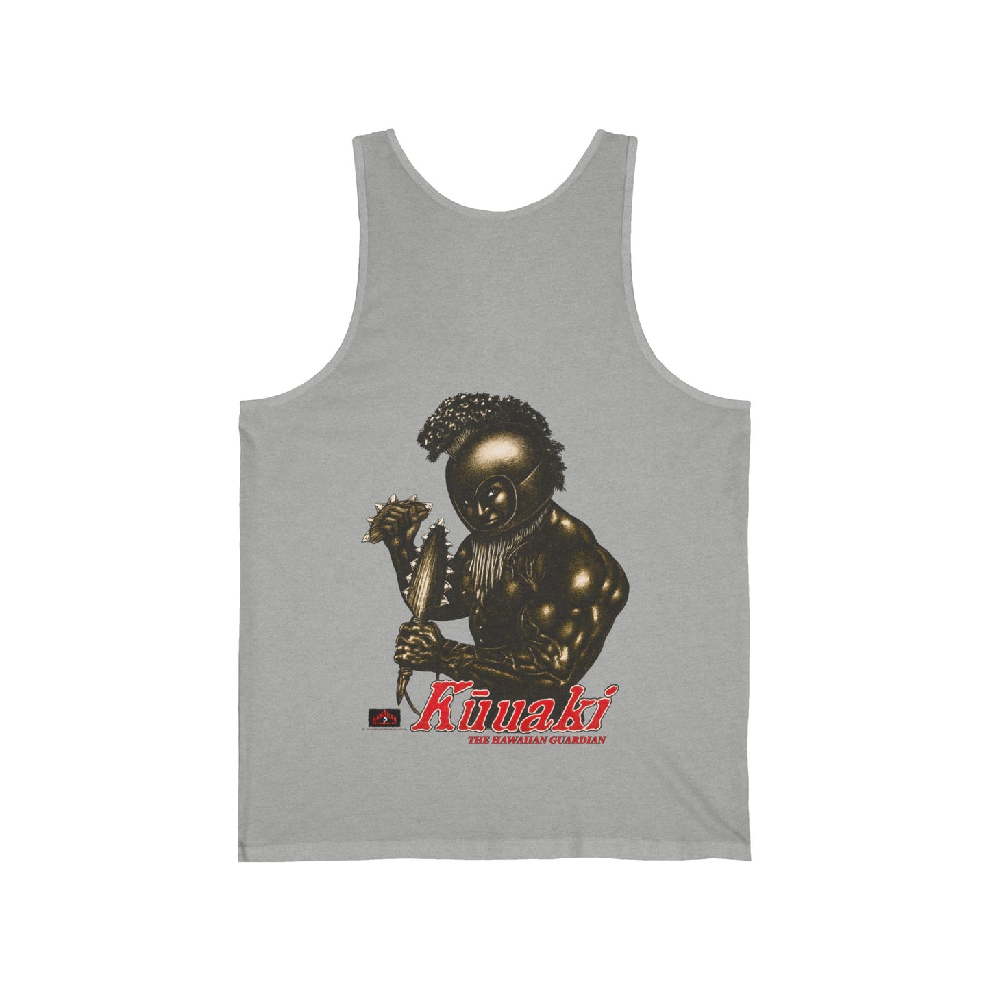 Hawaiian Strength Kῡuaki The Hawaiian Guardian Vintage Design 90s New Print Unisex Jersey Tank