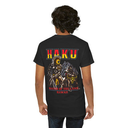 Hawaiian Strength Haku Master of the Land Hawaii Vintage Design 90s New Print Unisex Heavy Cotton Tee