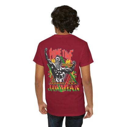 Jawaiian Strength Prime Time Jawaiian Vintage Design 90s New Print Unisex Heavy Cotton Tee