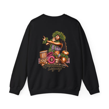 Hawaiian Strength Hawaiian Legacy Unisex Heavy Blend™ Crewneck Sweatshirt