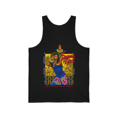 Samoan Strength Samoan Girl Unisex Jersey Tank