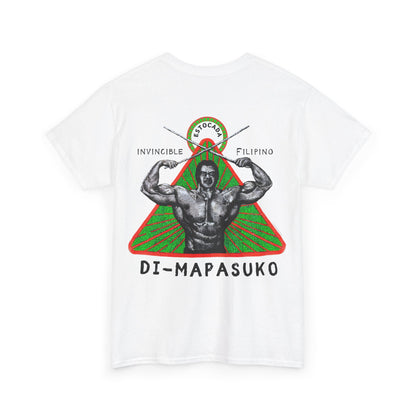 Filipino Strength Invincible Filipino Estocada Vintage Design 90s New Print T-shirt Unisex Heavy Cotton Tee